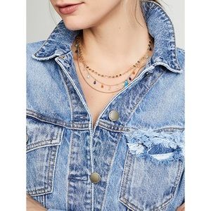 NWT BaubleBar Brynn Layered Necklace